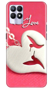 Just love Mobile Back Case for Realme 8i (Design - 88)