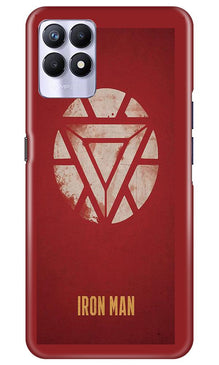 Iron Man Superhero Mobile Back Case for Realme 8i  (Design - 115)