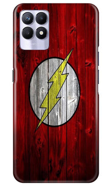 Flash Superhero Mobile Back Case for Realme 8i  (Design - 116)