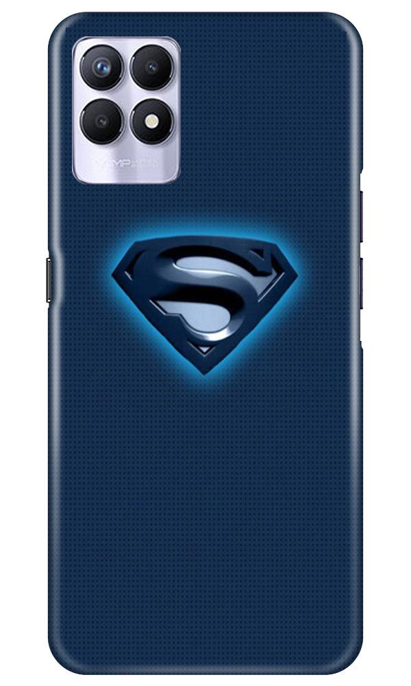 Superman Superhero Case for Realme 8i  (Design - 117)