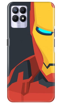 Iron Man Superhero Mobile Back Case for Realme 8i  (Design - 120)