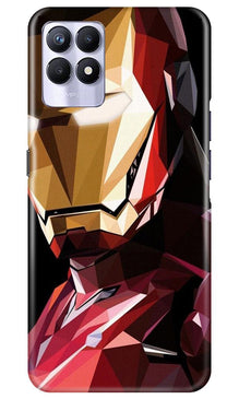 Iron Man Superhero Mobile Back Case for Realme 8i  (Design - 122)