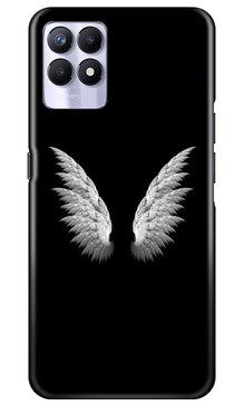 Angel Mobile Back Case for Realme 8i  (Design - 142)
