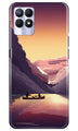 Mountains Boat Case for Realme 8i (Design - 181)