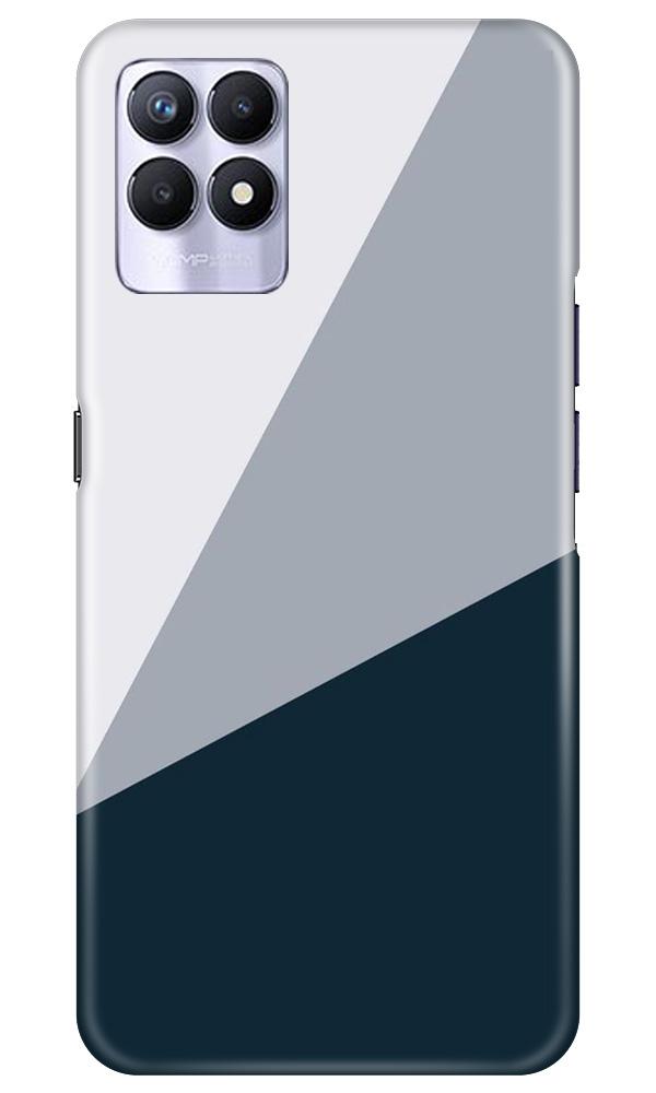 Blue Shade Case for Realme 8i (Design - 182)