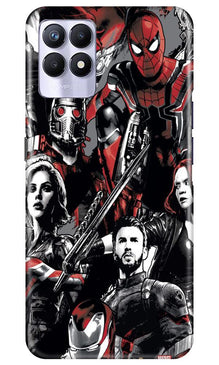 Avengers Mobile Back Case for Realme 8i (Design - 190)