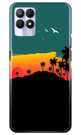 Sky Trees Case for Realme 8i (Design - 191)