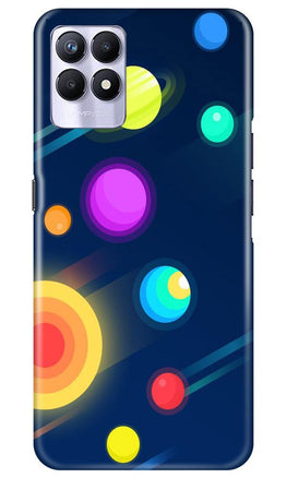 Solar Planet Case for Realme 8i (Design - 197)