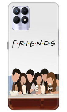 Friends Mobile Back Case for Realme 8i (Design - 200)
