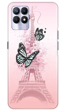 Eiffel Tower Mobile Back Case for Realme 8i (Design - 211)