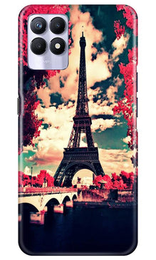 Eiffel Tower Mobile Back Case for Realme 8i (Design - 212)