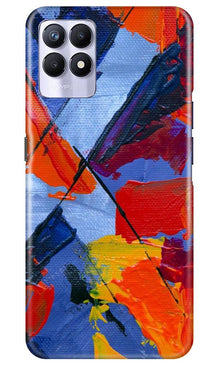 Modern Art Mobile Back Case for Realme 8i (Design - 240)