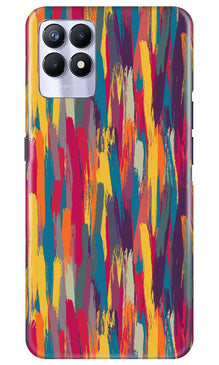 Modern Art Mobile Back Case for Realme 8i (Design - 242)