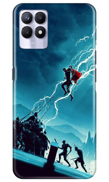 Thor Avengers Mobile Back Case for Realme 8i (Design - 243)