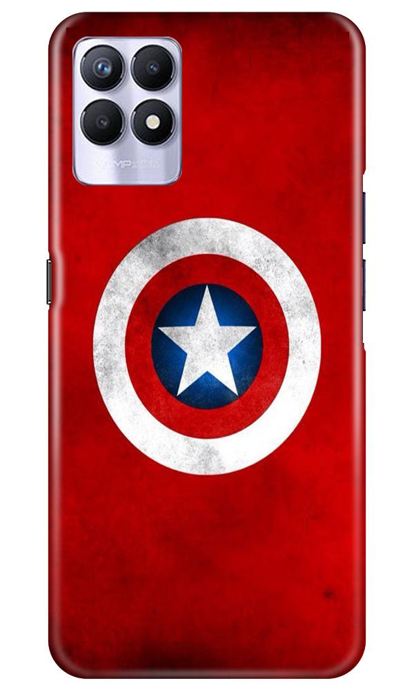 Captain America Case for Realme 8i (Design No. 249)