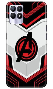 Avengers2 Mobile Back Case for Realme 8i (Design - 255)