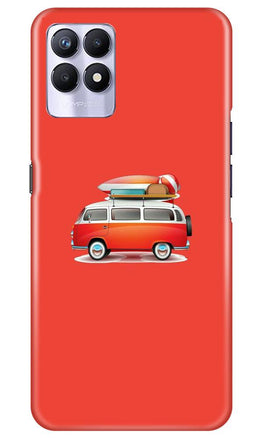 Travel Bus Case for Realme 8i (Design No. 258)