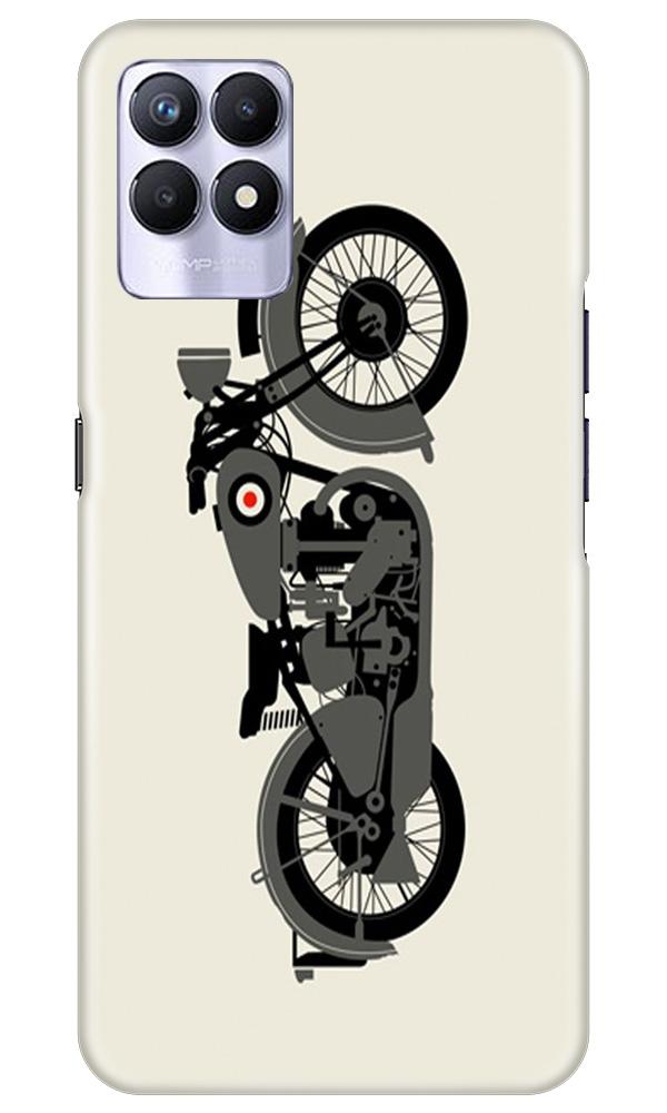 MotorCycle Case for Realme 8i (Design No. 259)
