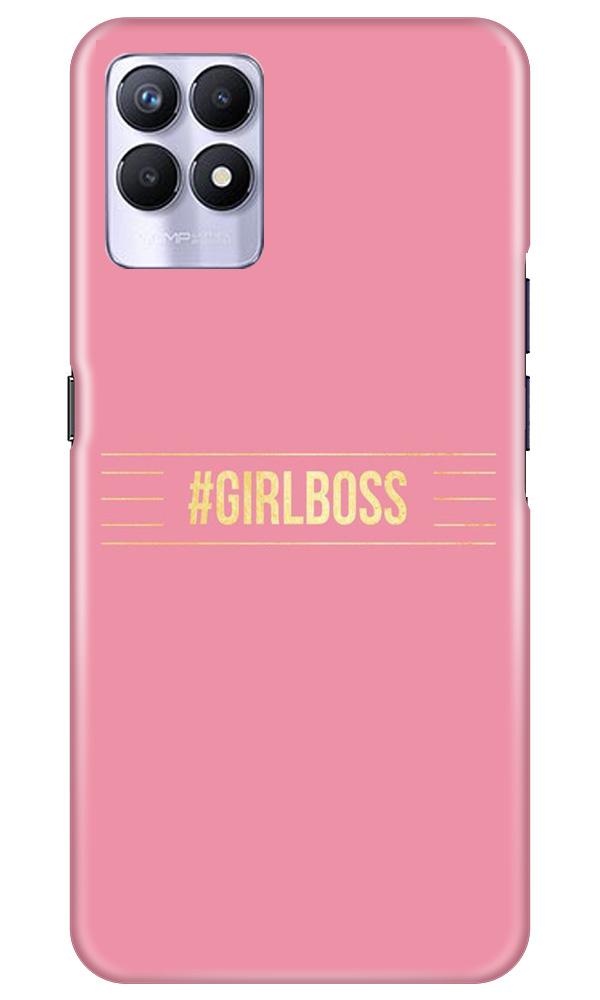 Girl Boss Pink Case for Realme 8i (Design No. 263)