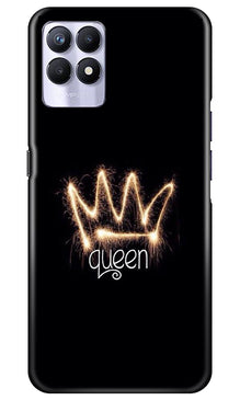 Queen Mobile Back Case for Realme 8i (Design - 270)