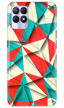 Modern Art Mobile Back Case for Realme 8i (Design - 271)