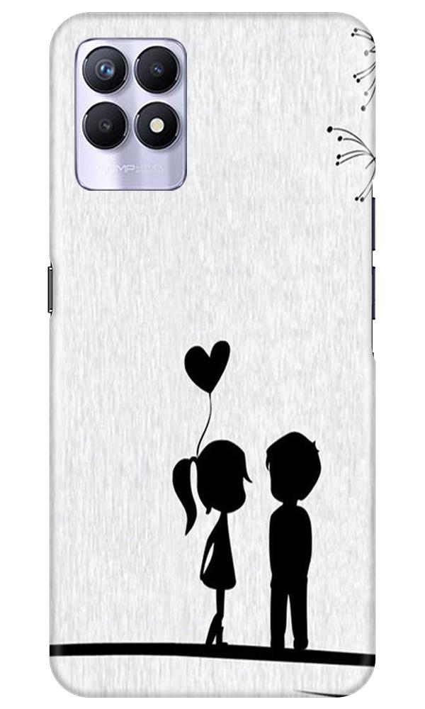 Cute Kid Couple Case for Realme 8i (Design No. 283)