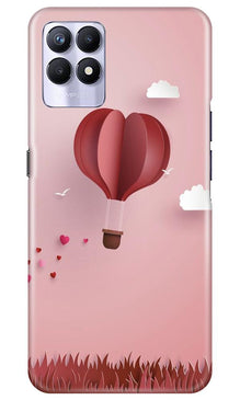 Parachute Mobile Back Case for Realme 8i (Design - 286)