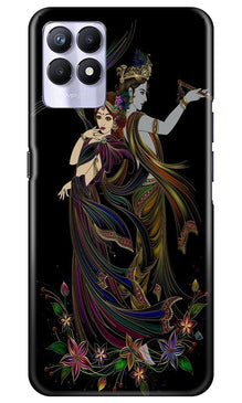 Radha Krishna Mobile Back Case for Realme 8i (Design - 290)