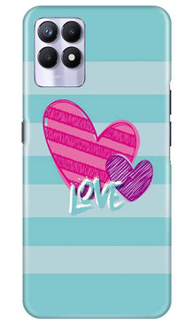 Love Mobile Back Case for Realme 8i (Design - 299)