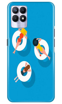 Girlish Mobile Back Case for Realme 8i (Design - 306)