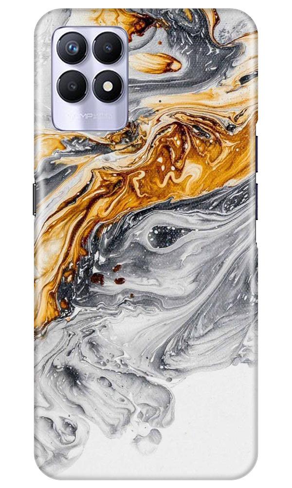 Marble Texture Mobile Back Case for Realme 8i (Design - 310)