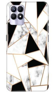 Marble Texture Mobile Back Case for Realme 8i (Design - 322)
