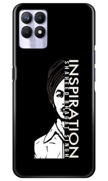 Bhagat Singh Mobile Back Case for Realme 8i (Design - 329)