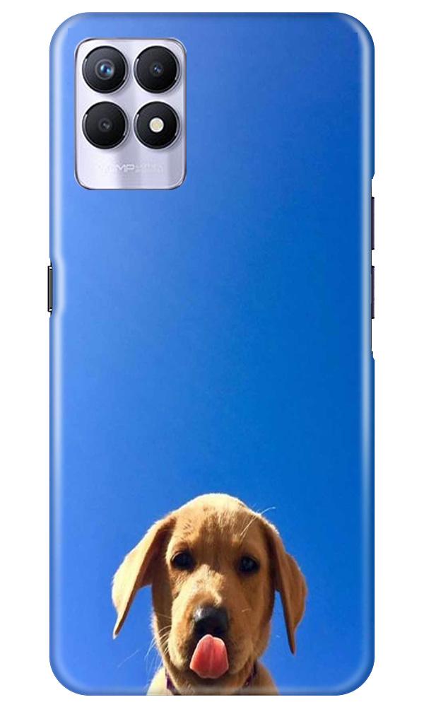 Dog Mobile Back Case for Realme 8i (Design - 332)