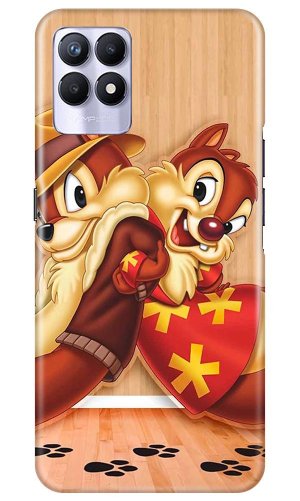 Chip n Dale Mobile Back Case for Realme 8i (Design - 335)