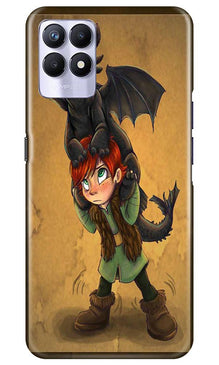 Dragon Mobile Back Case for Realme 8i (Design - 336)