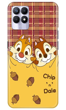 Chip n Dale Mobile Back Case for Realme 8i (Design - 342)