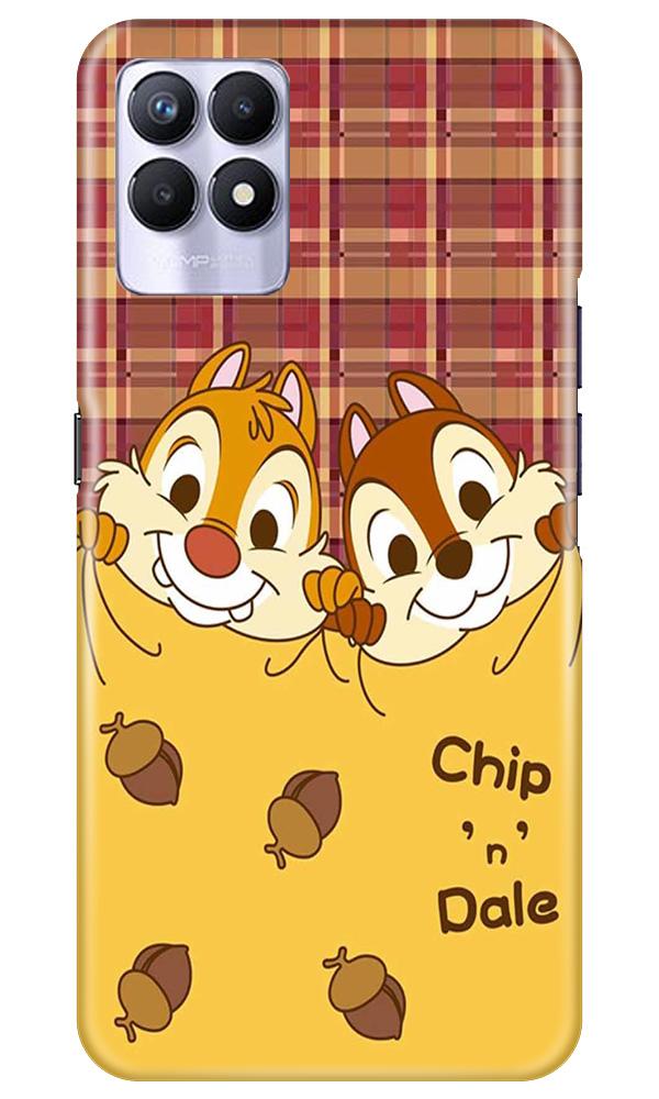 Chip n Dale Mobile Back Case for Realme 8i (Design - 342)