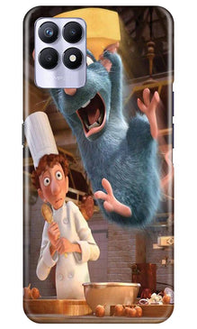 Ratatouille Mobile Back Case for Realme 8i (Design - 347)