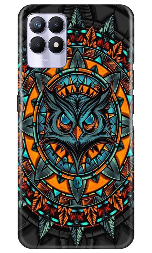Owl Mobile Back Case for Realme 8i (Design - 360)