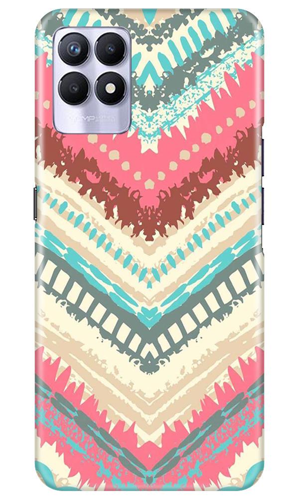 Pattern Mobile Back Case for Realme 8i (Design - 368)