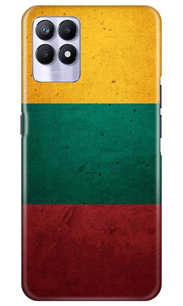 Color Pattern Mobile Back Case for Realme 8i (Design - 374)