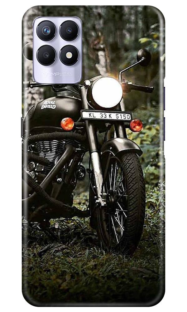 Royal Enfield Mobile Back Case for Realme 8i (Design - 384)
