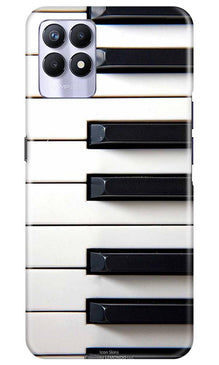 Piano Mobile Back Case for Realme 8i (Design - 387)