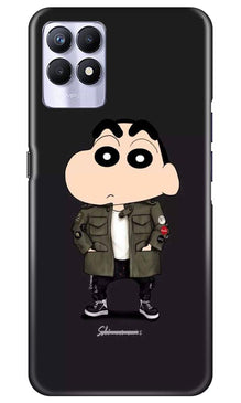 Shin Chan Mobile Back Case for Realme 8i (Design - 391)