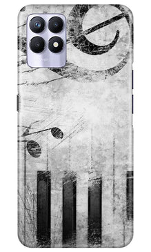Music Mobile Back Case for Realme 8i (Design - 394)