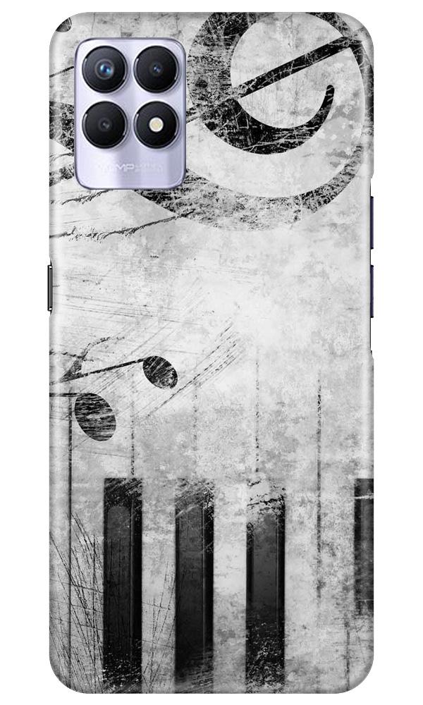 Music Mobile Back Case for Realme 8i (Design - 394)