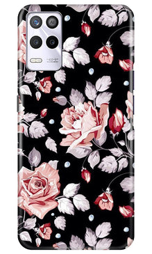 Pink rose Mobile Back Case for Realme 9 5G (Design - 12)