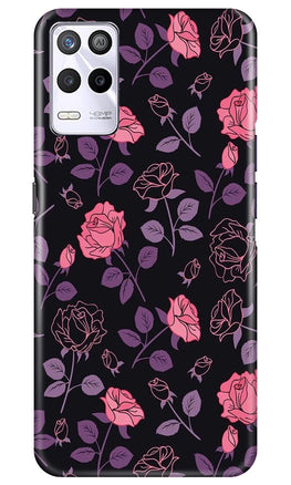 Rose Black Background Case for Realme 9 5G