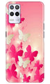White Pick Butterflies Case for Realme 9 5G